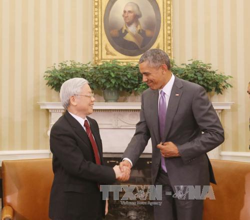 Party General Secretary Nguyen Phu Trong’s activities in US